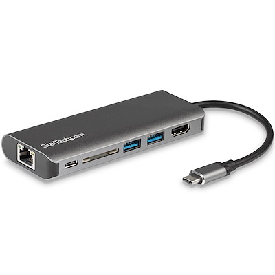 StarTech.com Adaptador Multipuertos USB C para Portátil - Docking